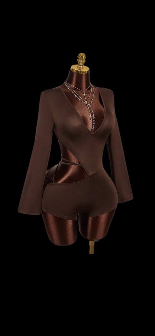 Nightfall Cocoa Romper