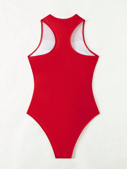 Summertime Fine Zip Bodysuit
