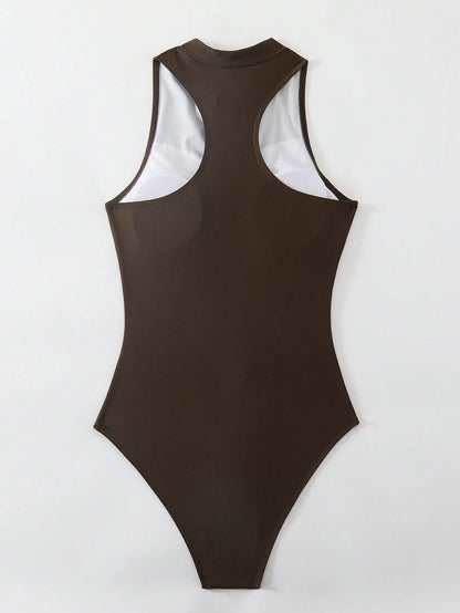 Summertime Fine Zip Bodysuit