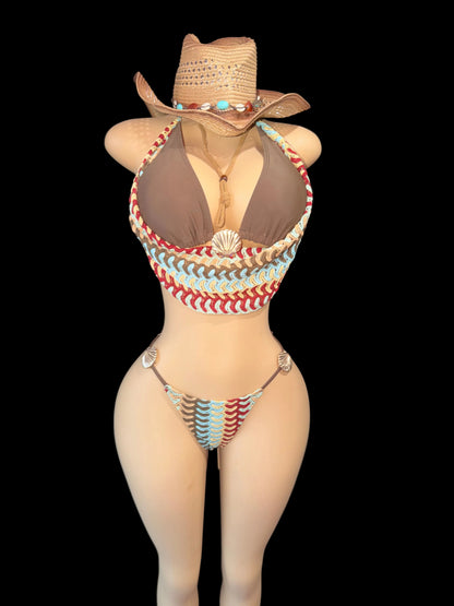 Coastal Cowgirl 2-Piece Set 🤎🐚