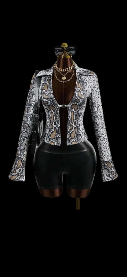 Couture Cobra Blouse