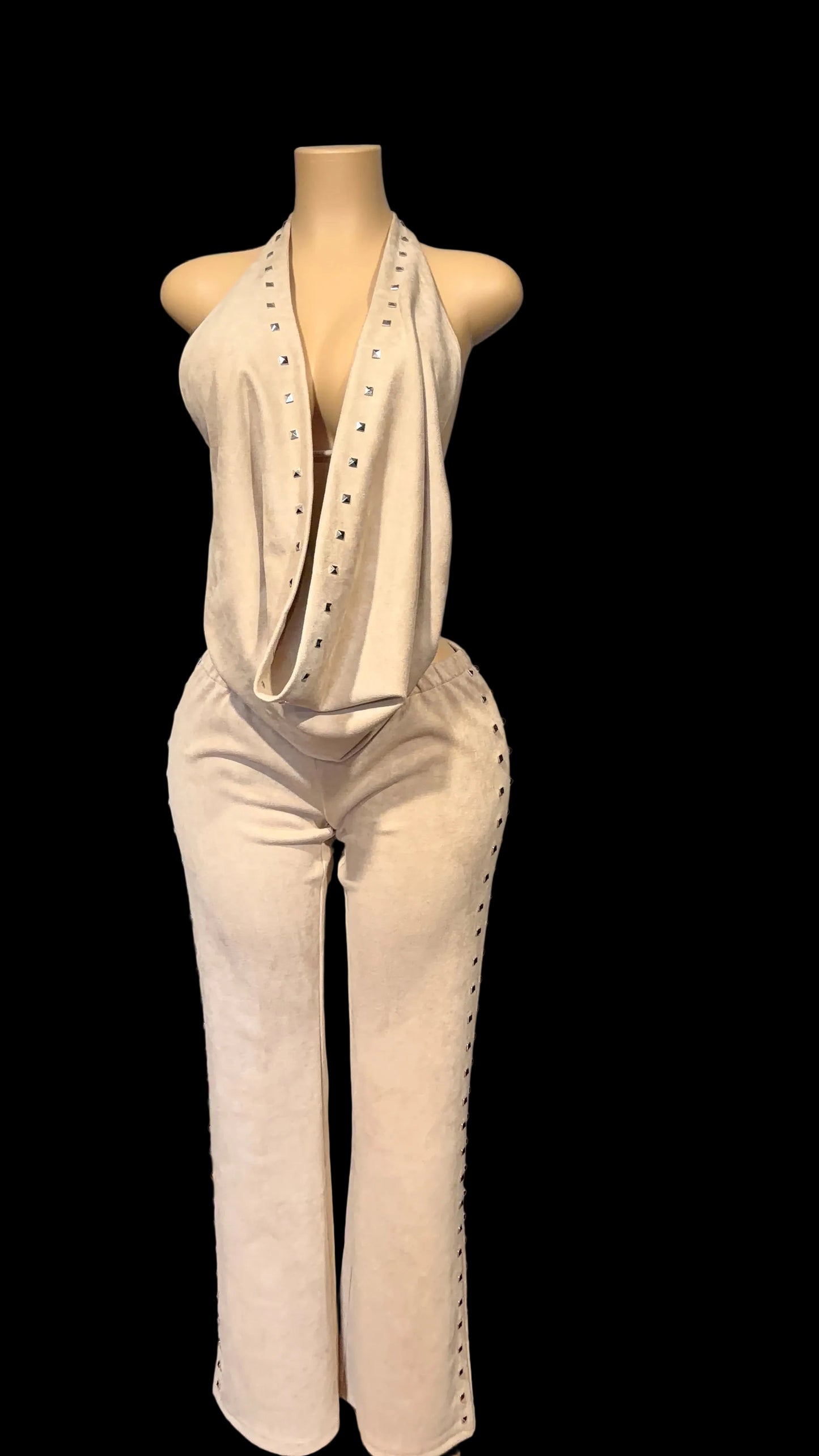 Champagne Drip Jumpsuit
