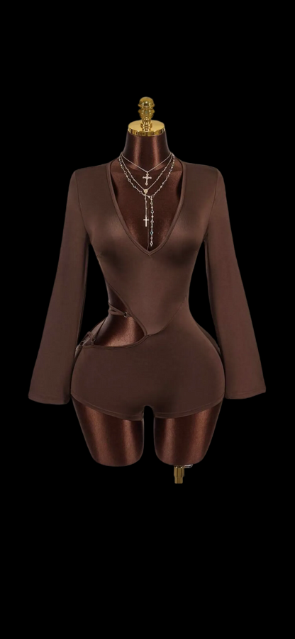 Nightfall Cocoa Romper