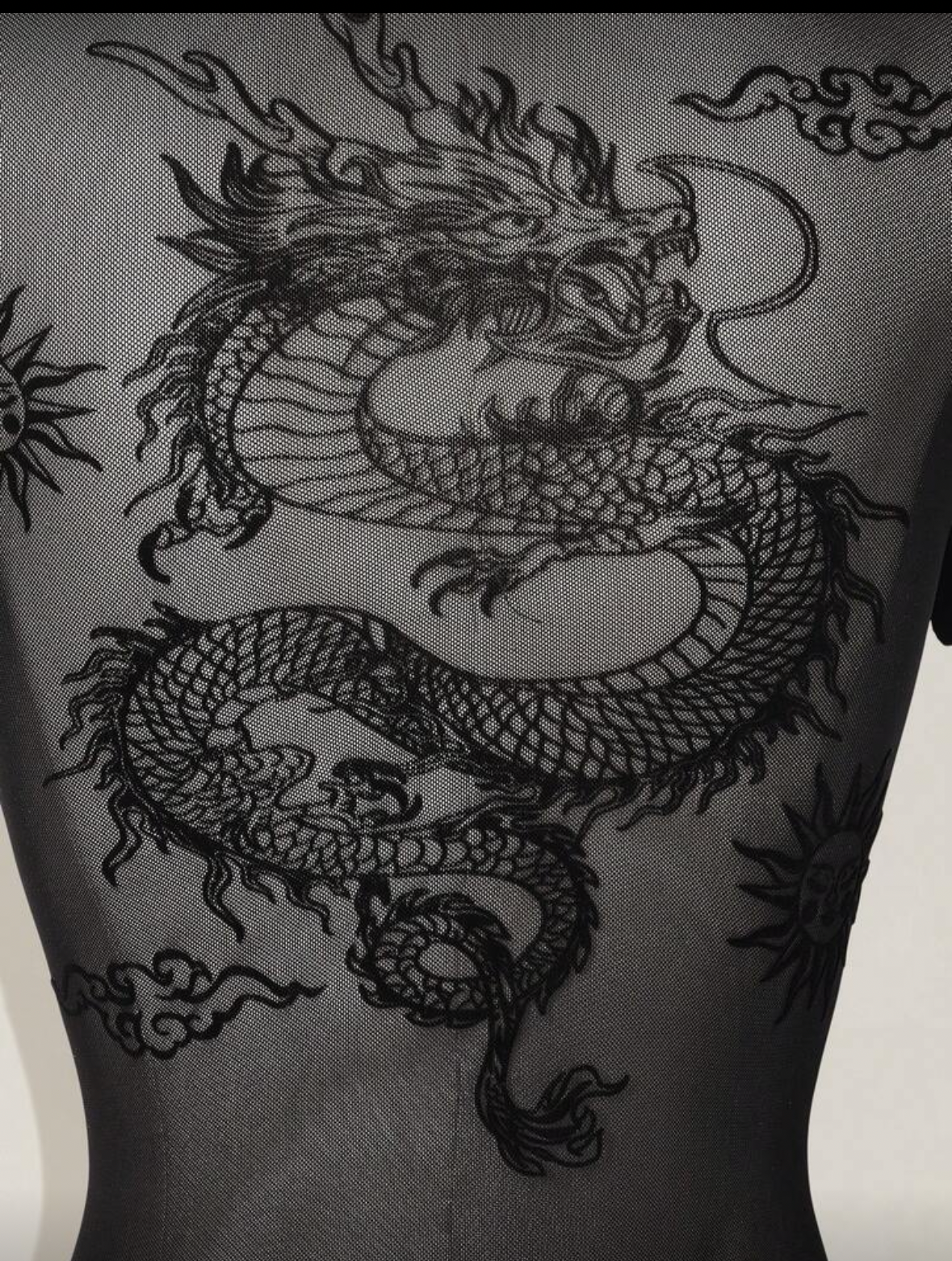 Dragon Siren Sheer Mesh Top