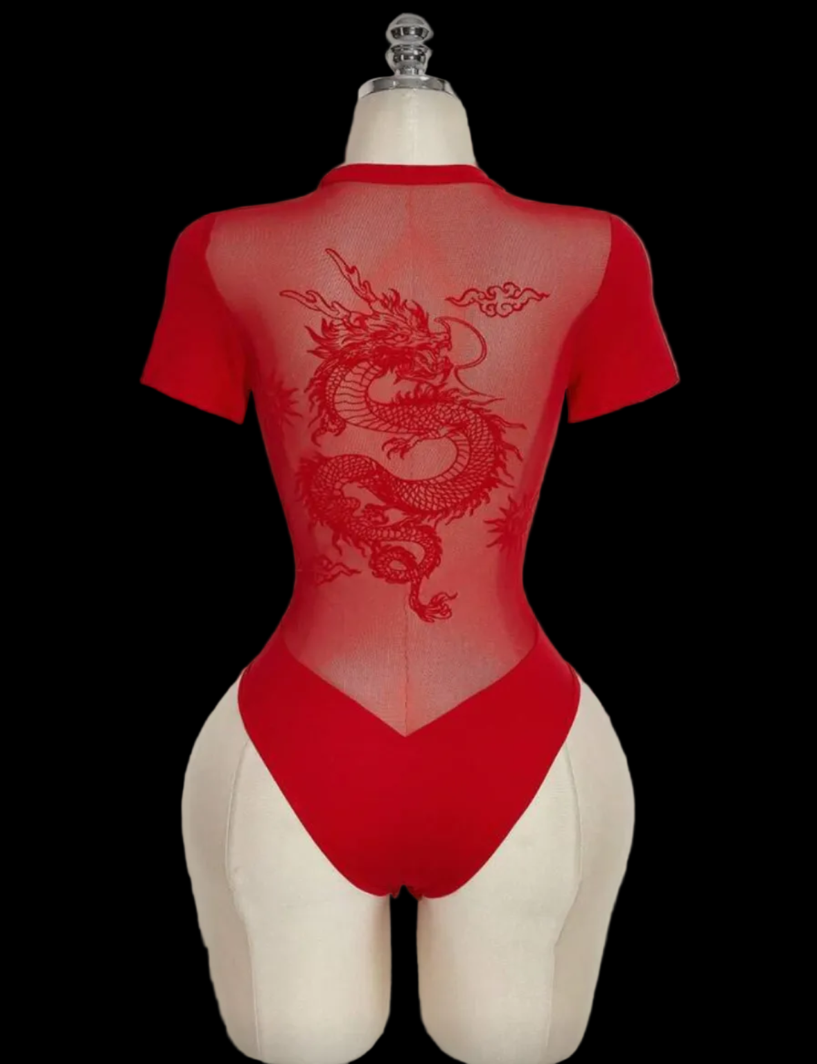 Dragon Siren Sheer Mesh Top