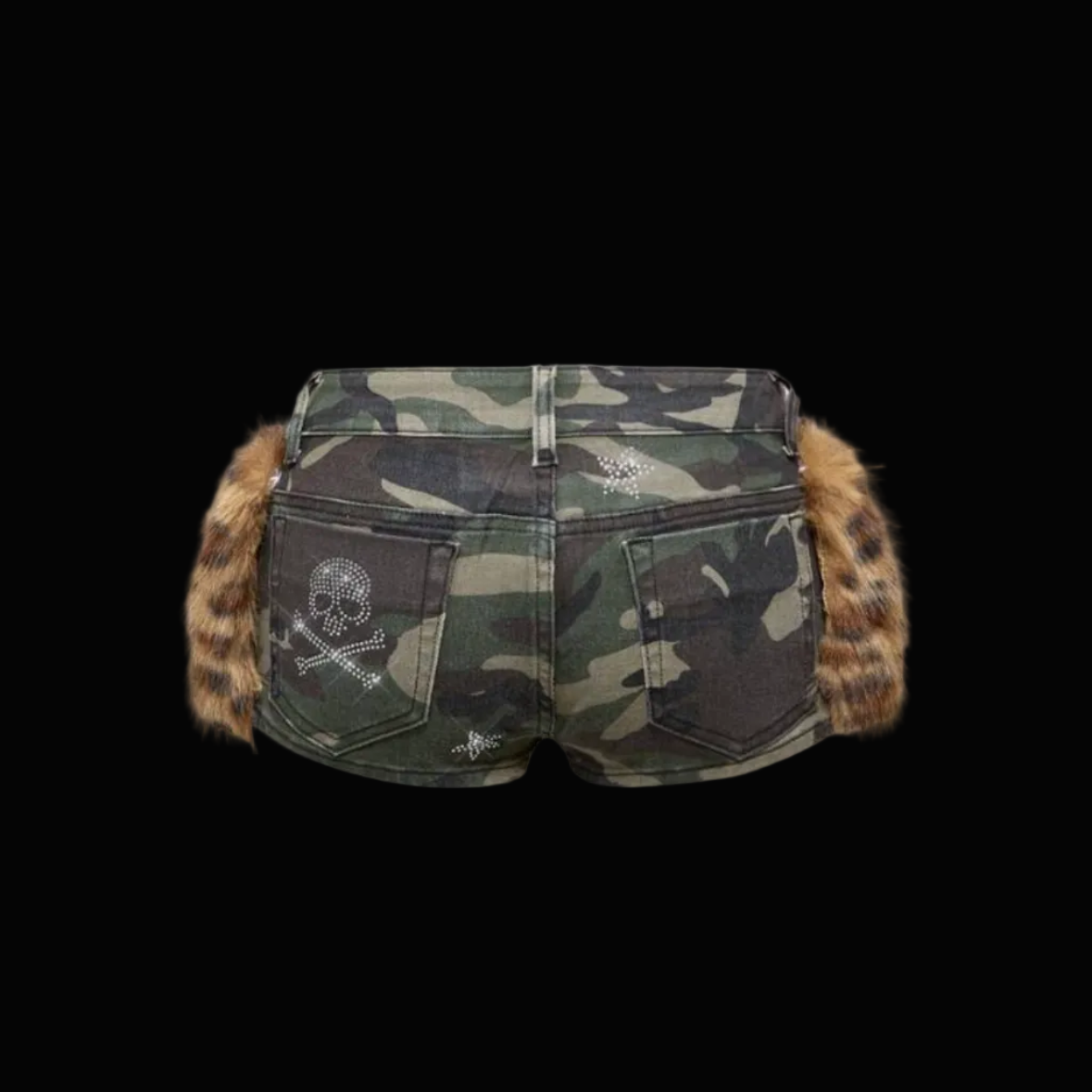 London Drip Camo Shorts