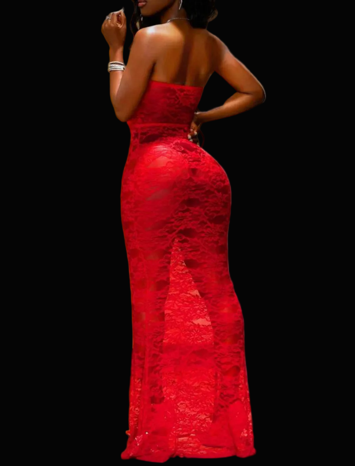 Scarlet Hourglass Gown